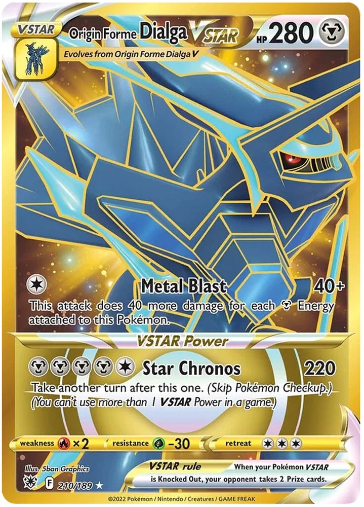 Origin Forme Dialga VSTAR