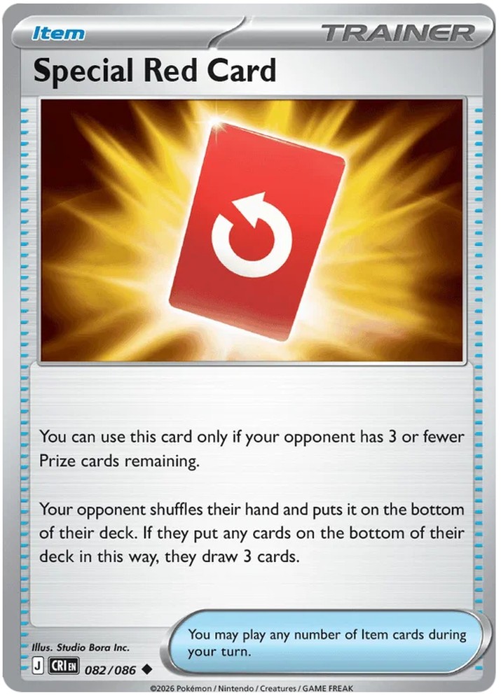 Special Red Card