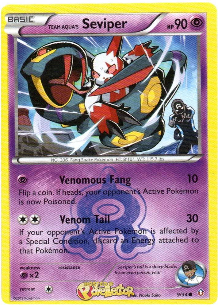 Team Aqua’s Seviper