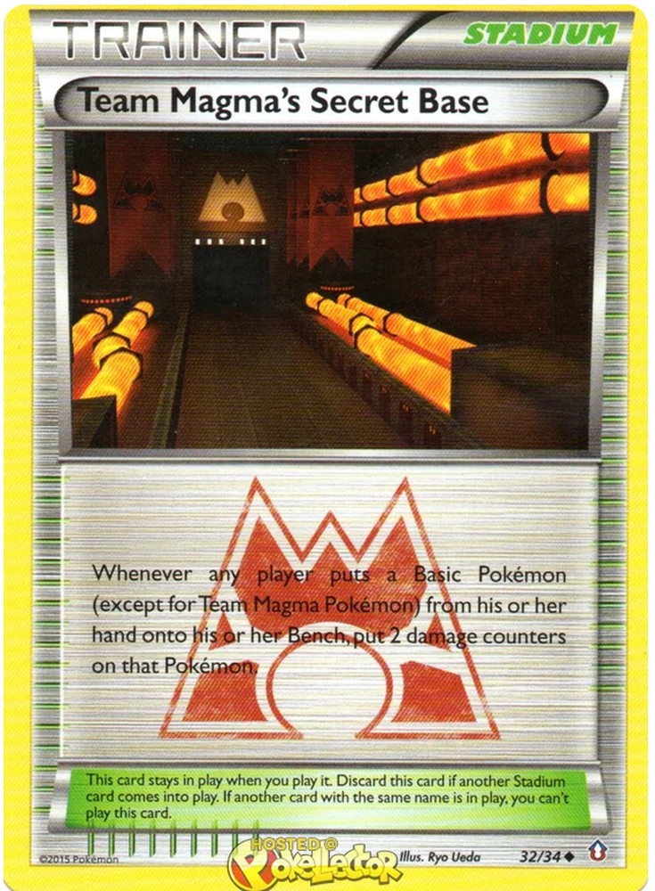 Team Magma’s Secret Base