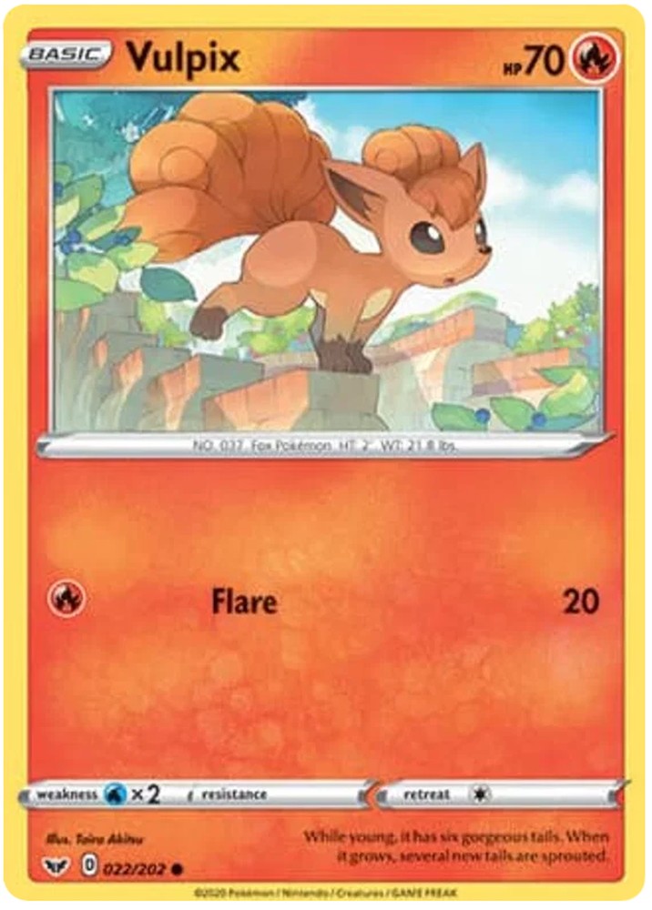 Vulpix 22/202