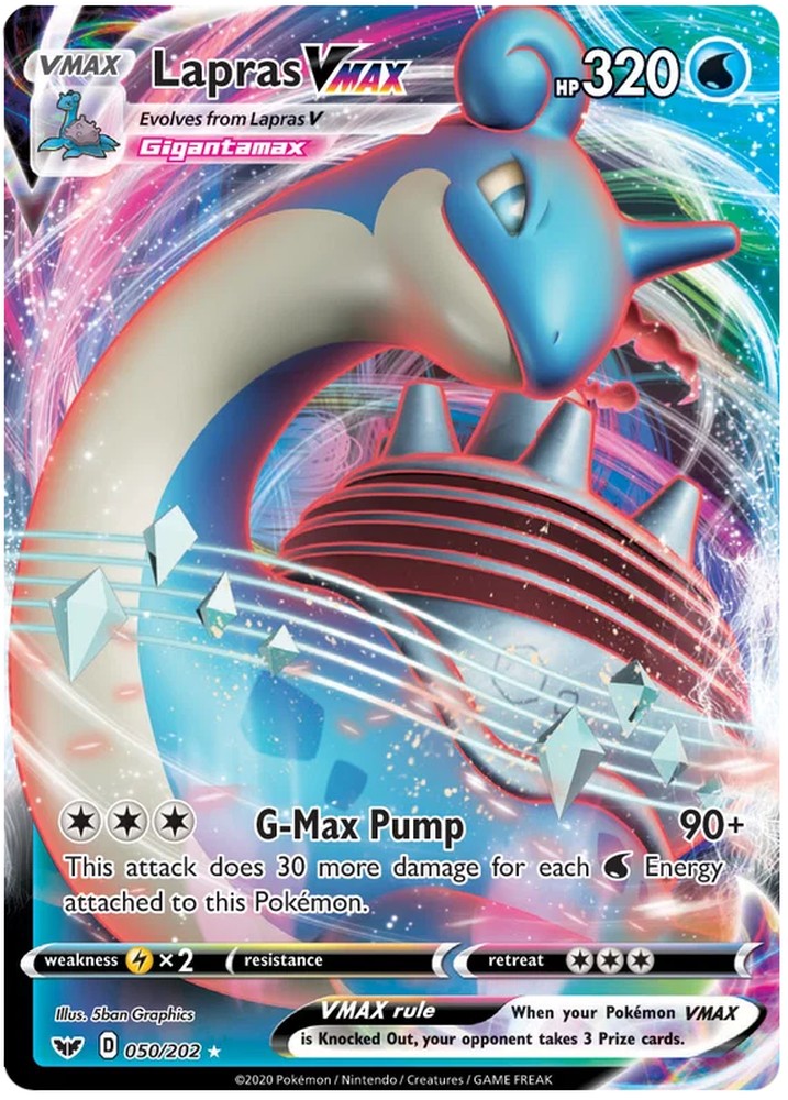 50 Lapras VMAX