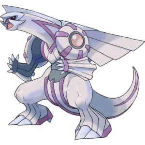 Palkia, the Legendary mascot of Pearl