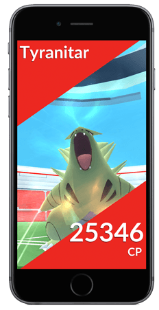 Pokémon Go Raid Tyranitar
