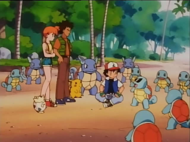 EP060 Beach Blank-Out Blastoise – Pokémon Indigo League screenshot