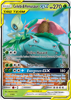 1 Celebi & Venusaur-GX