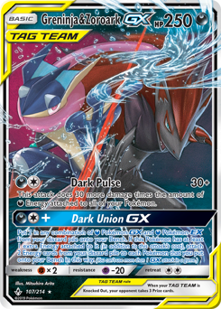 107 Greninja & Zoroark-GX