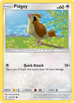 122 Pidgey