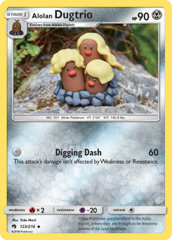 123 Alolan Dugtrio