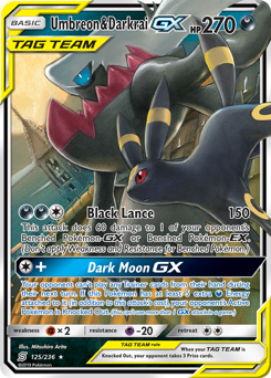 125 Umbreon & Darkrai-GX
