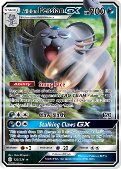 129 Alolan Persian-GX