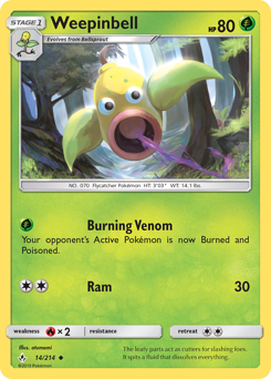 14 Weepinbell