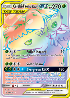 182 Celebi & Venusaur-GX