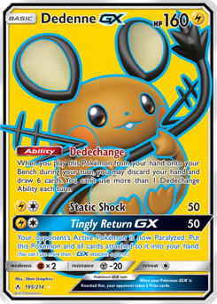 195 Dedenne-GX