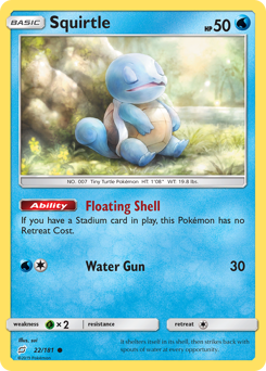 22 Squirtle