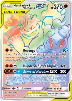 221 Marshadow & Machamp-GX