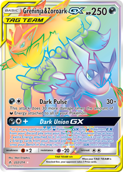 222 Greninja & Zoroark-GX