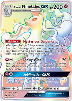 225 Alolan Ninetales-GX