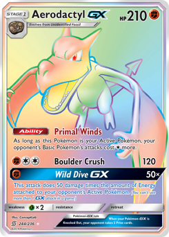 244 Aerodactyl-GX
