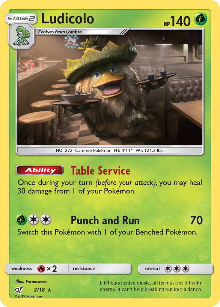 Ludicolo 2/18