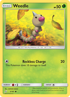 3 Weedle
