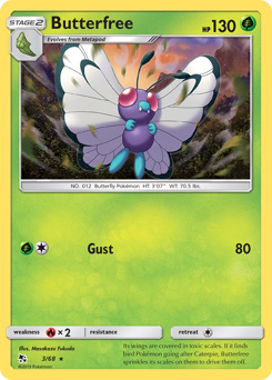 3 Butterfree