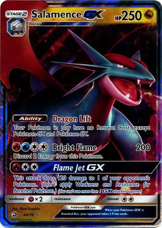 44 70 Salamence GX