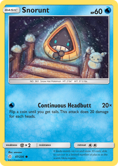 47 Snorunt