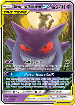 53 Gengar & Mimikyu-GX