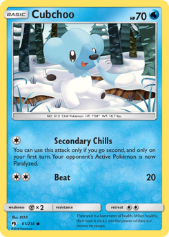 61 Cubchoo