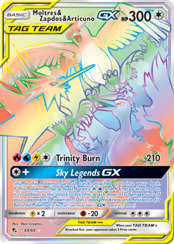69 Moltres & Zapdos & Articuno-GX