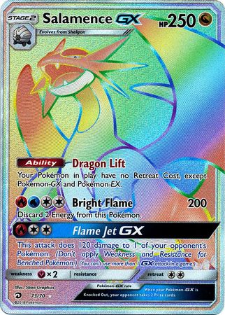 73 70 Salamence GX RR