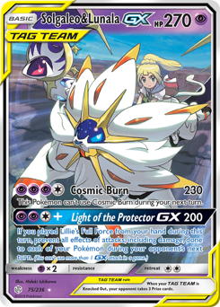 75 Solgaleo & Lunala-GX