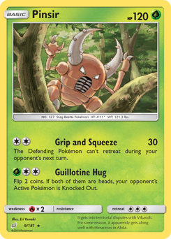 9 Pinsir