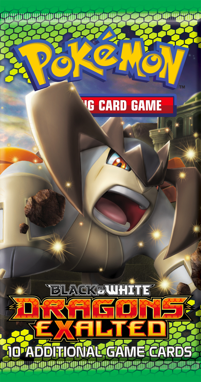 Dragons Exalted Terrakion booster pack