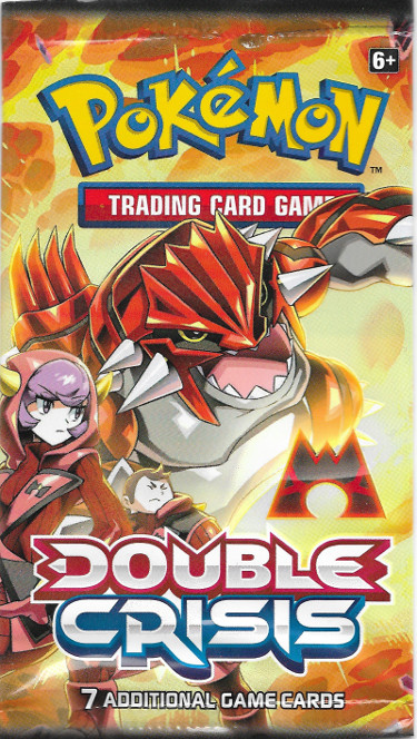Double Crisis booster pack featuring Team Magma’s Groudon and Courtney
