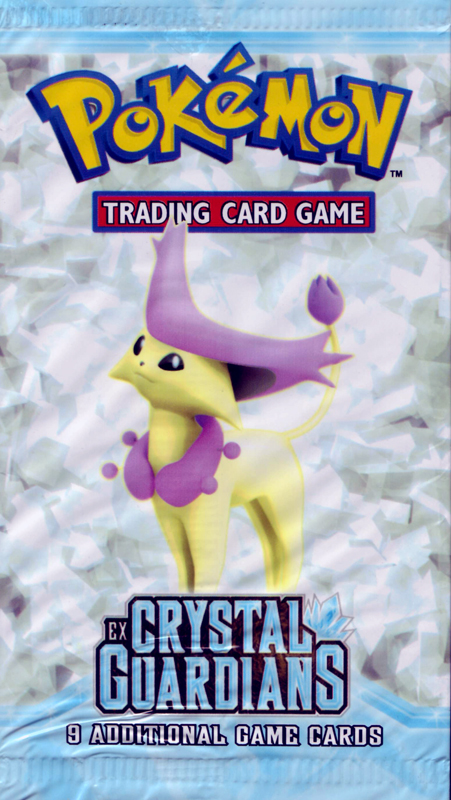 EX Crystal Guardians booster pack