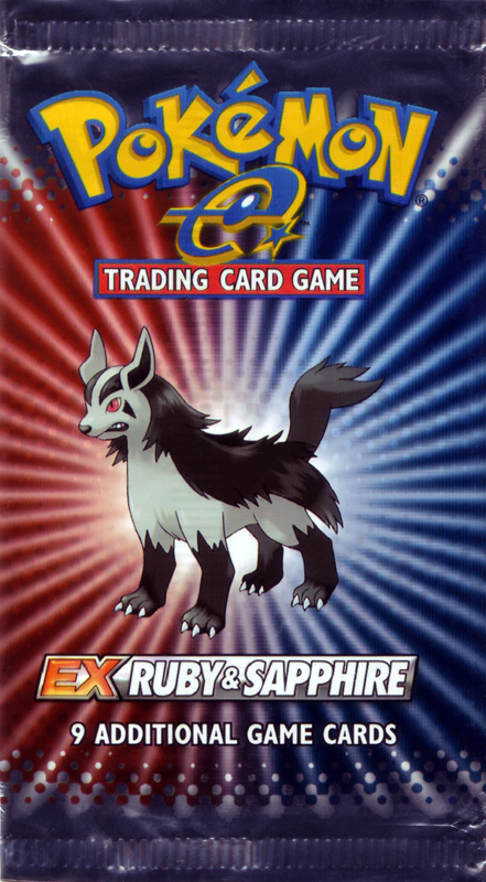 Pokemon TCG EX Ruby and Sapphire booster pack, Mightyena