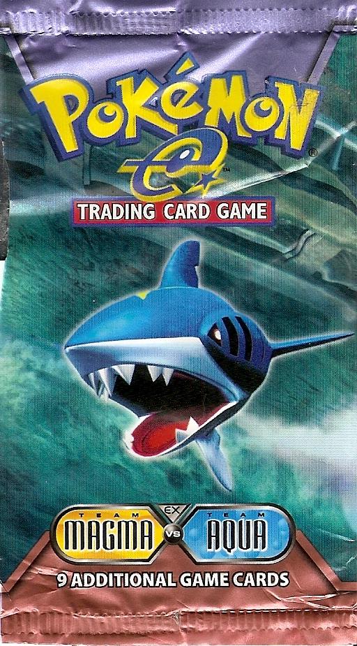 EX Team Magma vs Team Aqua booster pack