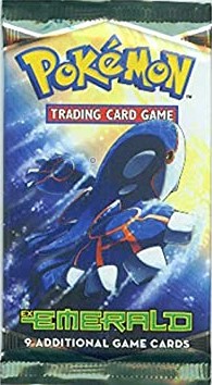EX Emerald Kyogre pack