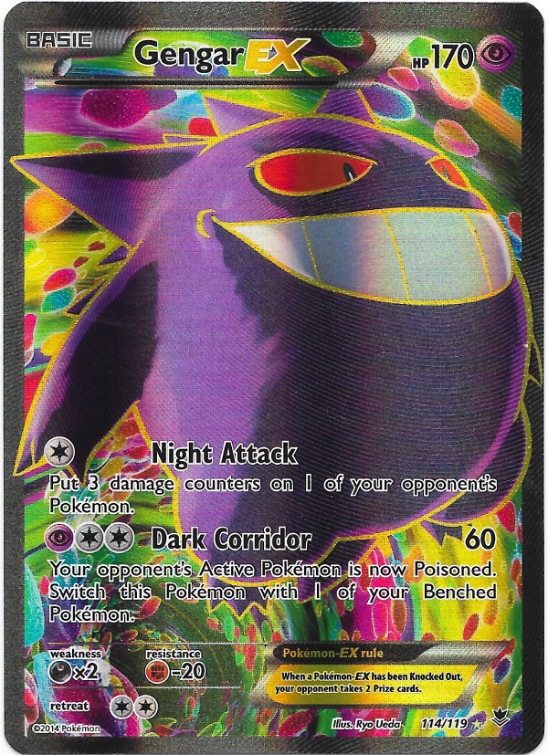 Gengar-EX — Full Art (#114)