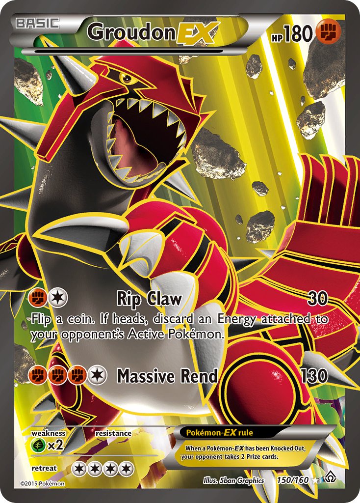 Groudon-EX — Full Art (#150)
