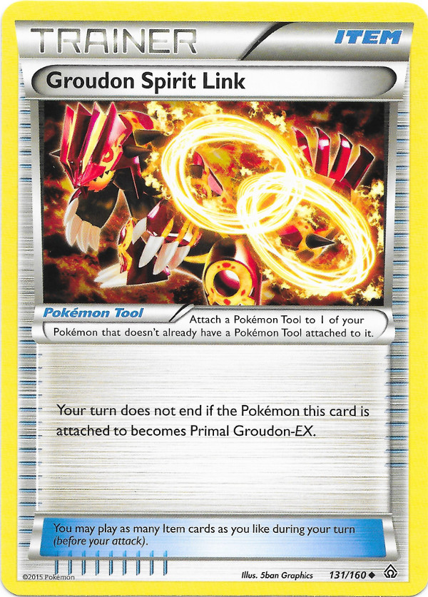 Groudon & Kyogre Spirit Links (#131 / #132)