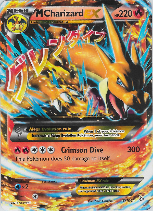Mega Charizard Y — Fire-type (#13/106)
