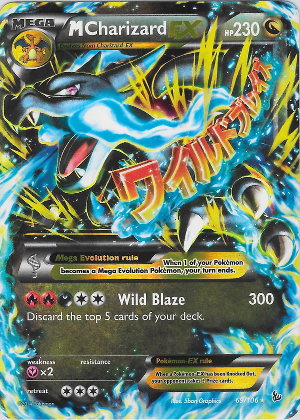 Mega Charizard X — Dragon-type (#69/106)