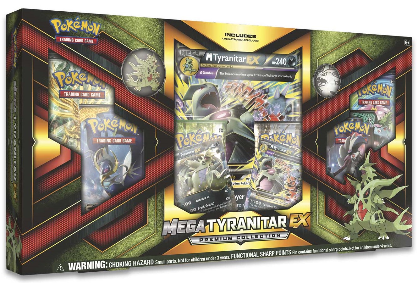 Mega Tyranitar-EX Premium Collection box