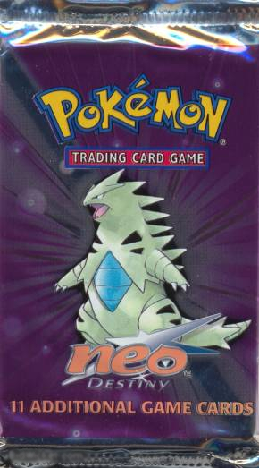 Neo Destiny booster — Tyranitar (English)