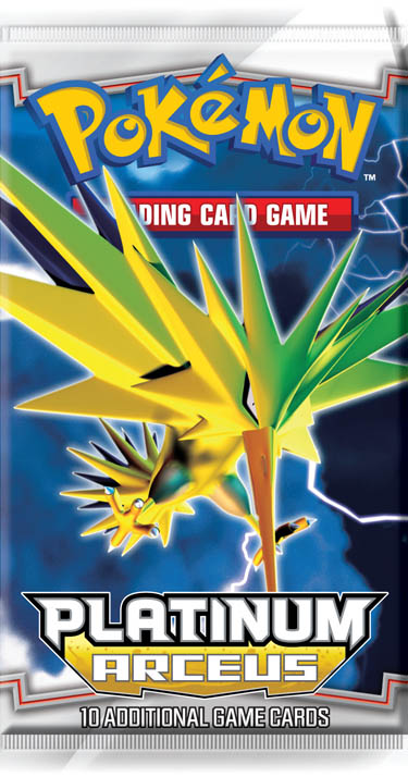 Arceus Zapdos booster pack