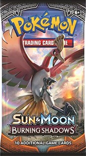 Burning Shadows Ho-Oh booster pack