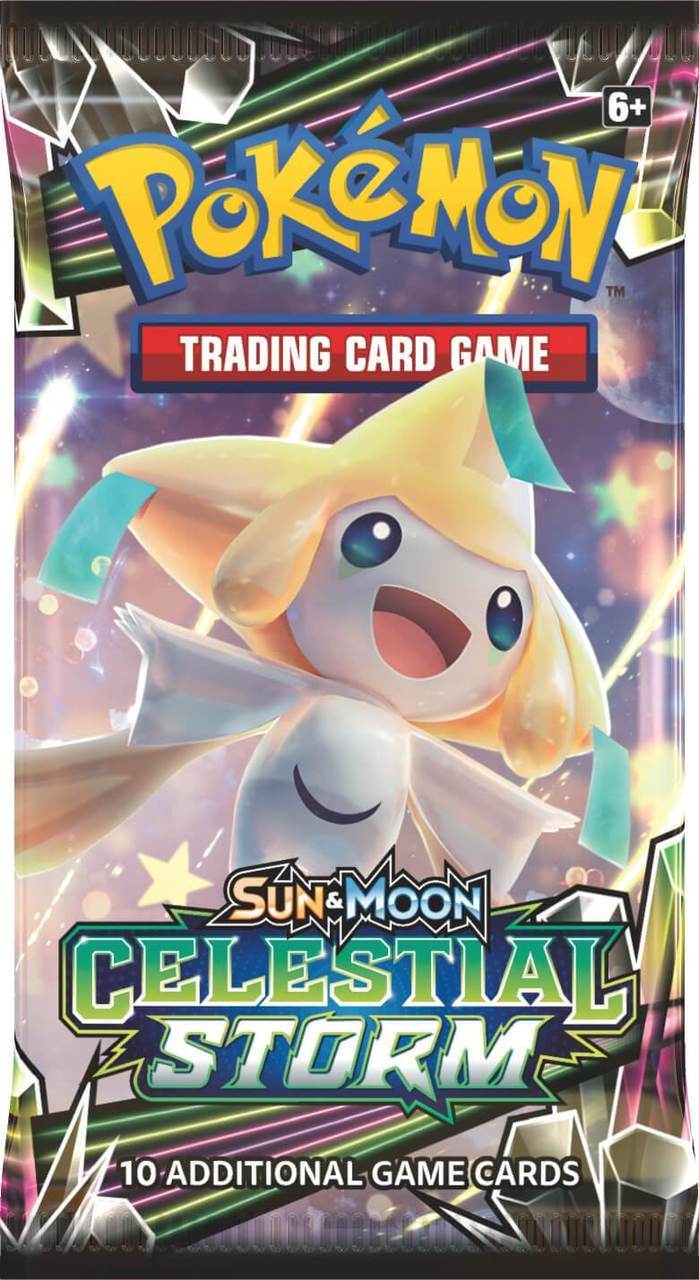 Celestial Storm Jirachi booster pack